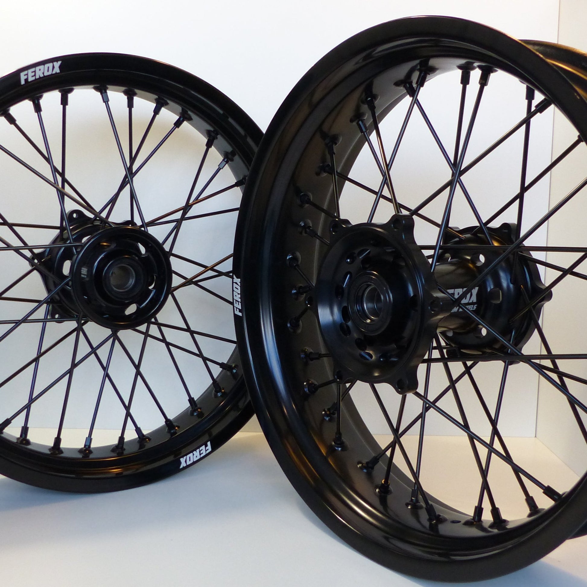 Ferox Supermoto Wheel Set Full Black